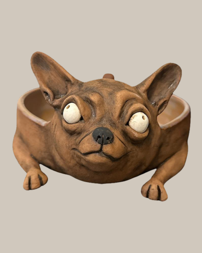 Hundenapf im Chihuahua-Design
