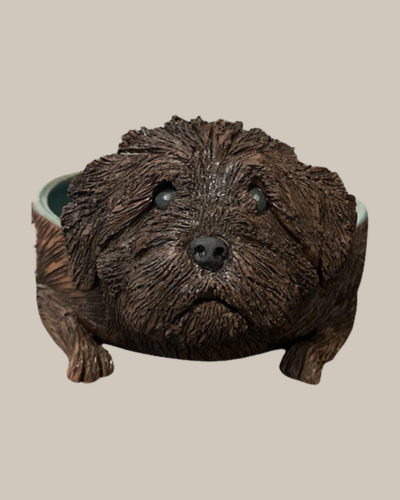 Hundenapf im Zottelhund-Design