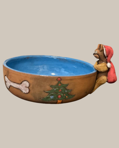 Weihnachts-Hundenapf