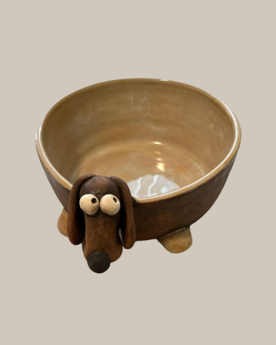 Hundenapf mit Dackel-Design